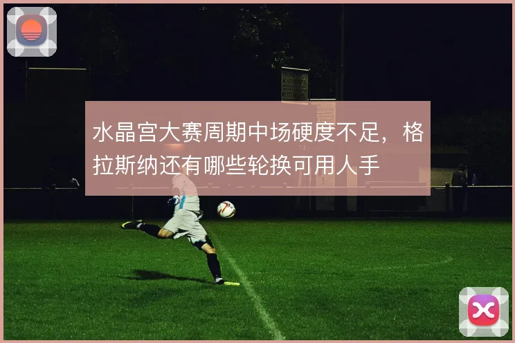 水晶宫大赛周期中场硬度不足，格拉斯纳还有哪些轮换可用人手